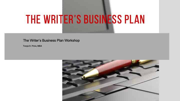 Image of The Writer's Business Plan Workshop